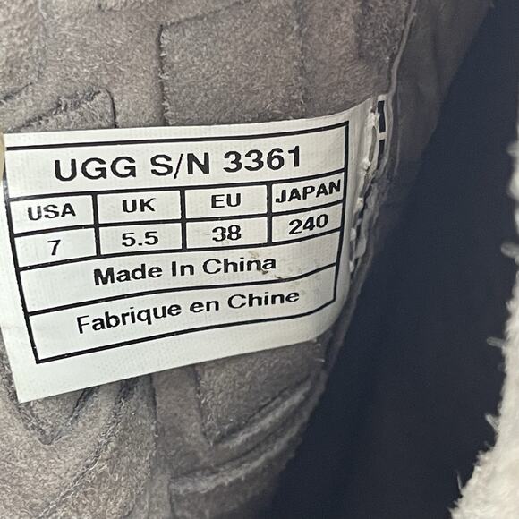 UGG Lynnea Arroyo Weave Chestnut Bootie Size 7 US - Picture 14 of 16